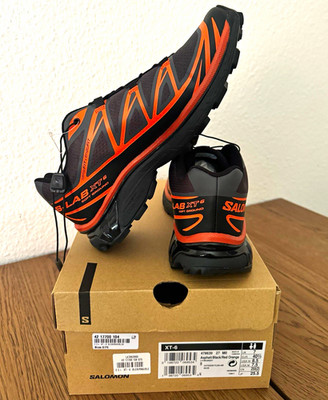 Salomon S/LAB XT-6 Sneaker Schwarz/Orange EUR 40  Quicklace NEU 