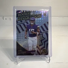 2024 Panini Donruss Rookie Revolution Dallas Turner #26 Minnesota Vikings
