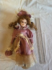 Grande bambola porcellana 35 cm ottime condizioni victorian doll
