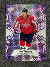 John Carlson 2024-25 Upper Deck Ice Hockey Purple #88