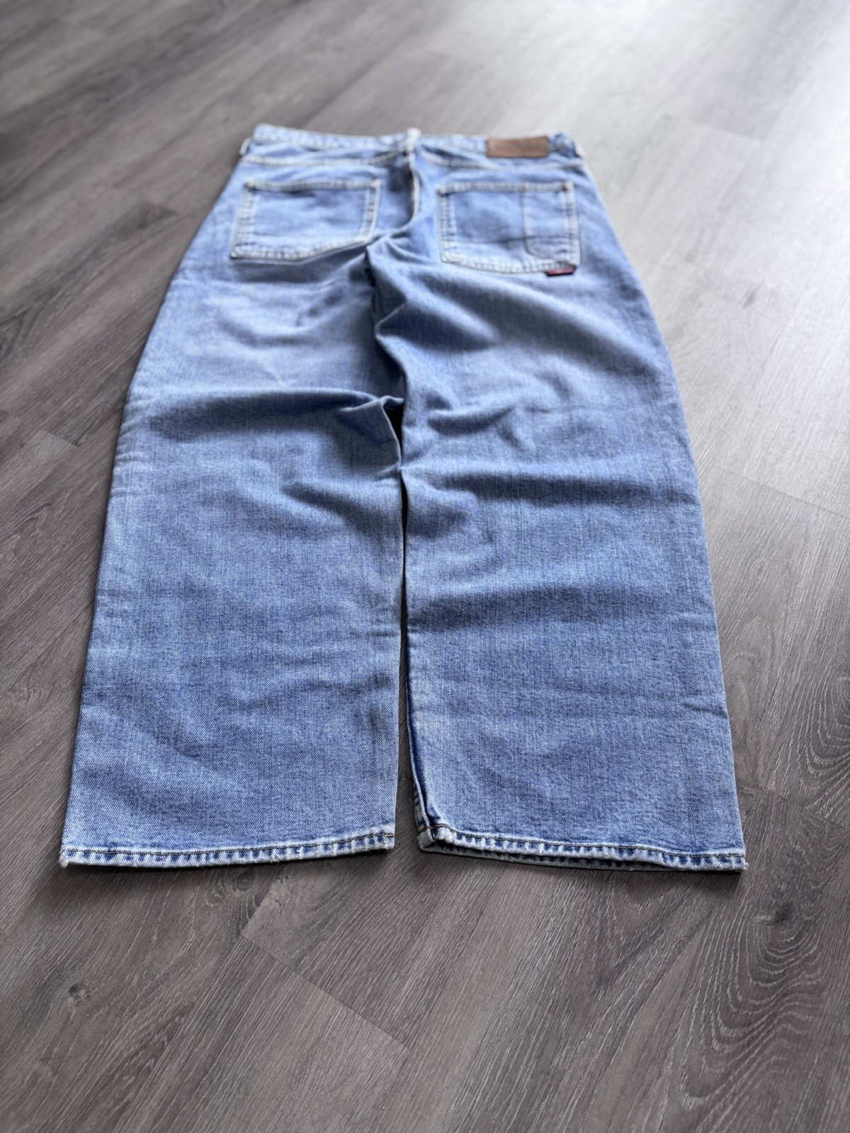 Rare Vintage 90s Y2K Nautica Big Baggy Denim Jeans 36x30 image 2