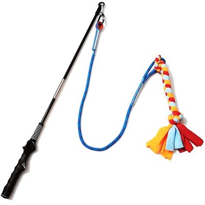 Hund Hunde Ausbildung Hundespielzeug Flirt Pole Dog Toy Erziehung Training