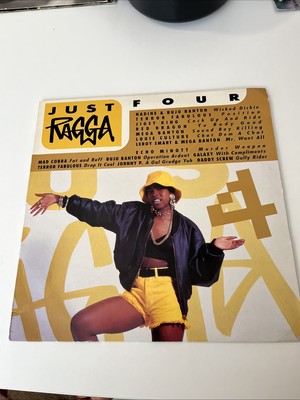 Just Ragga Four Vinyl Record Album (1993) Various Artists