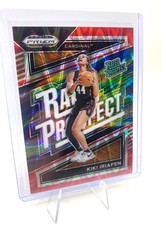 2024-25 Panini Prizm Draft Picks - Rated Prospect Kiki Iriafen #10 Red...