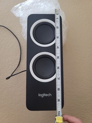 Logitech Z200 10W Multimedia Speakers, Pair - Tested Working