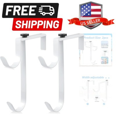 2pcs Double Pool Pole Hooks, Adjustable Thickened Panel Pool Fence Equipment ...