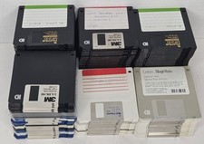 LOT of 140 3.5in Floppy Diskettes Various Brands and colors UNTESTED