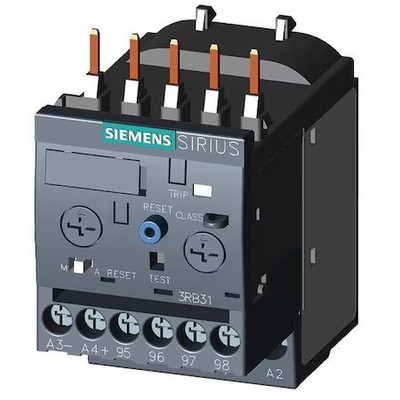 Siemens 3Rb31134tb0 Overload Relay, 1Nc/1No, 4 A Min Current, 16 A Max Current,