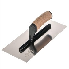 Plastering Finishing Trowel Building Aluminium Skimming Tool Cork Handle Toolty