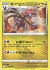 Hydreigon Holo Rare SWSH07: Evolving Skies 115/203 NM