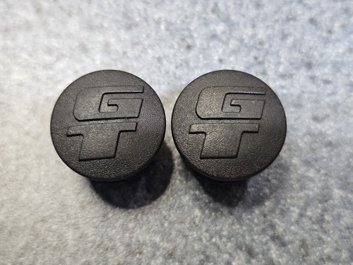 GT Handlebar End Plugs Black Handlebar End Caps Vintage 90's Rare VHTF