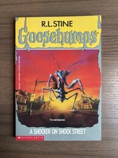 Goosebumps #35 A Shocker On Shock Street - 1st Edition 1995 LIKE NEW Unread