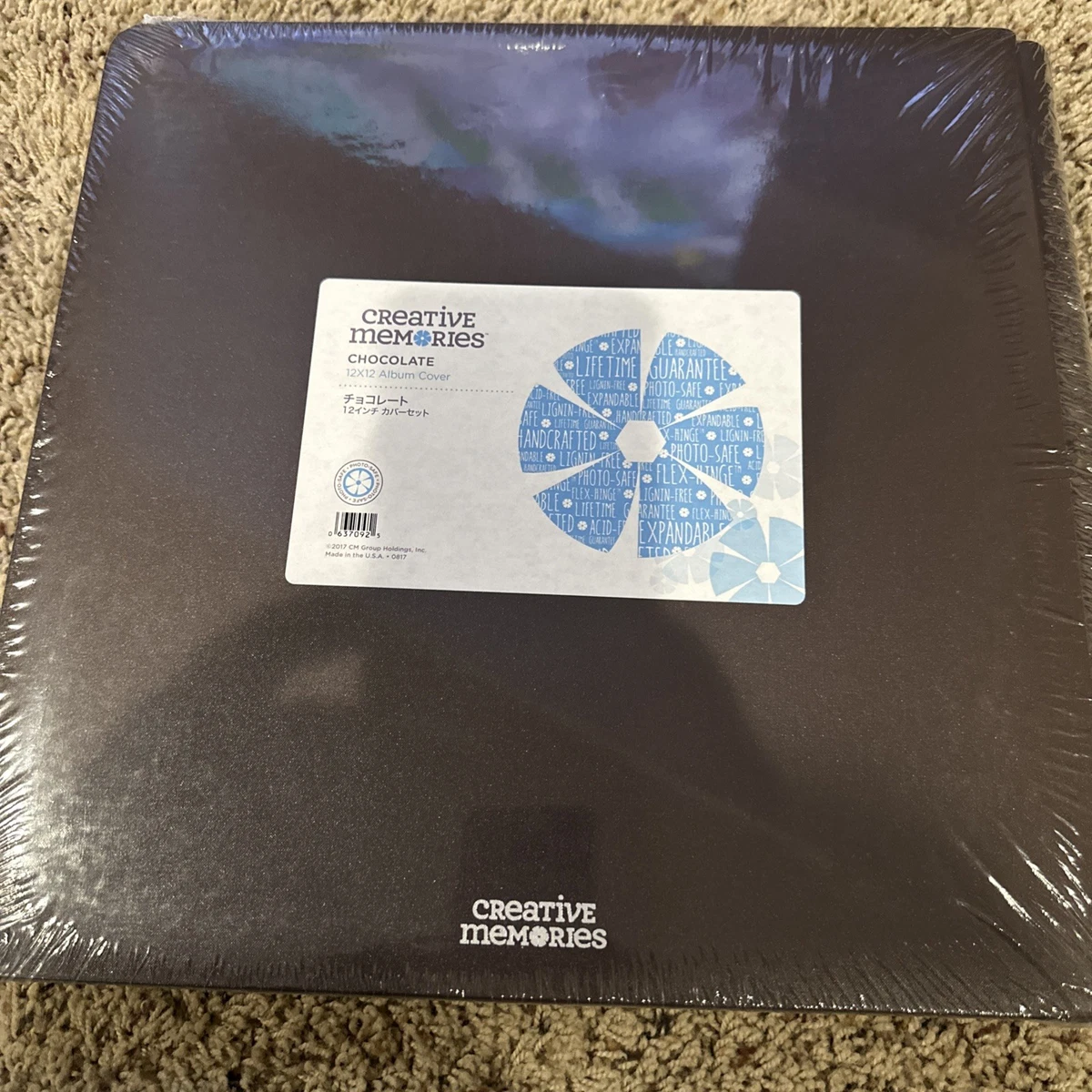 Creative Memories Scrapbooking Albums Brown 12x12 Album for sale