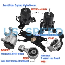 Engine Motor & Trans Mount for Nissan Maxima 09-14 Altima 07-12 3.5L Auto Trans
