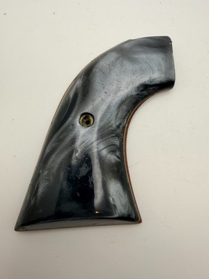 RIGHT SIDE: Jay Scott 58 Faux Black Pearl Grips For Rohm RG 38 Frontier