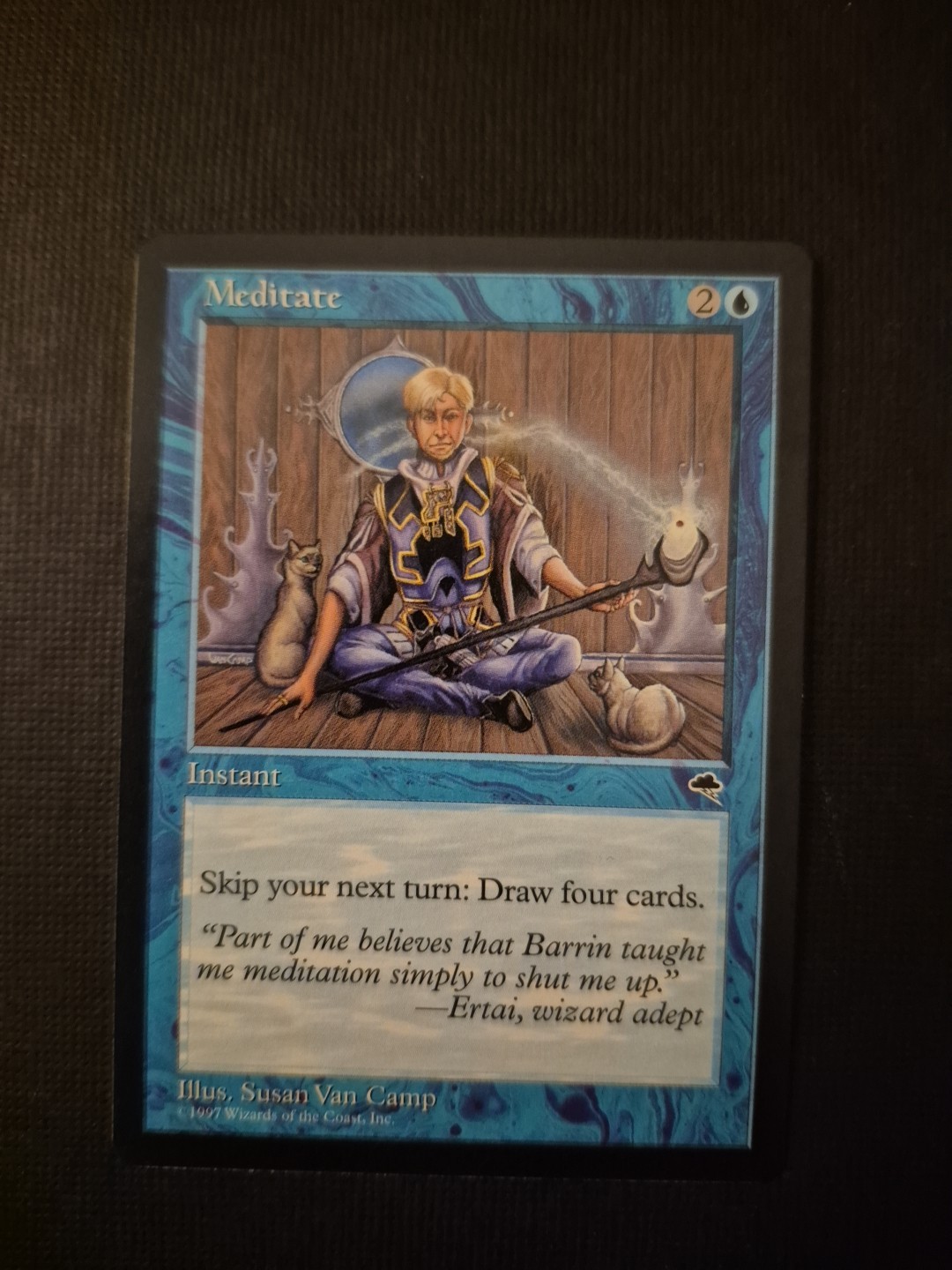 Meditate MtG Tempest NM