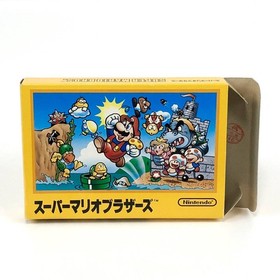 [] Famicom Super Mario Bros. Box , damaged, operation confirmed Nintendo