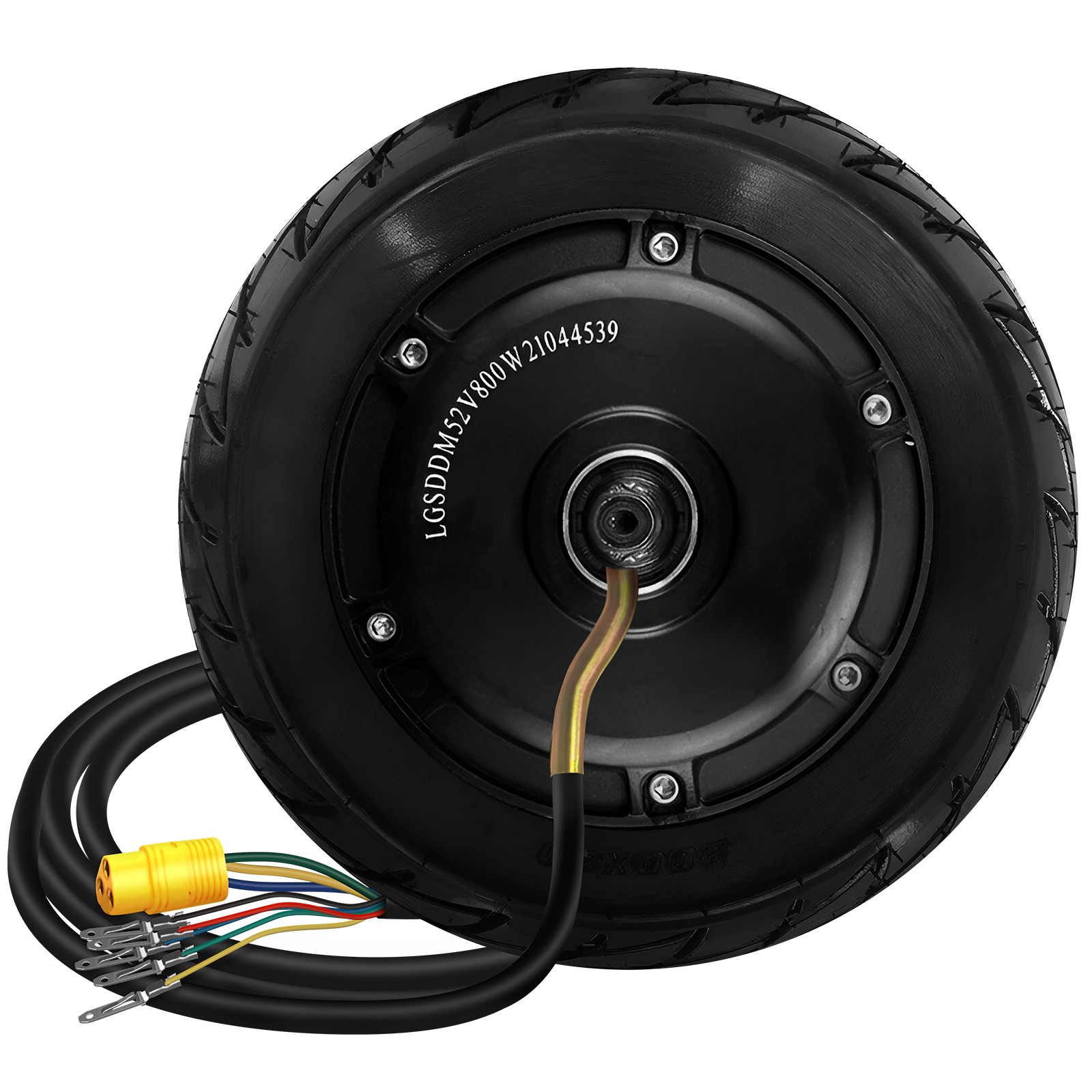 Moteur arrière Zero 8X d'origine 52V de rechange noir pour trottinette