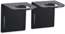 Adhesive Soap Holder  Shampoo Bottle Holder Set of 2 - Black  Soap Bottle Hold