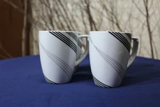 Corelle Coordinates Porcelain "Urban Arc" Coffee Mug - Set of 4