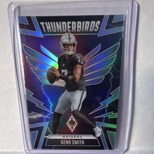 2025 Panini Phoenix Thunderbirds Geno Smith Las Vegas Raiders Football Card #26