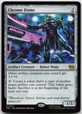 CHROME DOME 0172 RARE TEENAGE MUTANT NINJA TURTLES MAGIC: THE GATHERING NM/M
