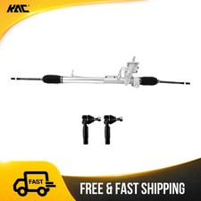 Steering Rack And Pinion Outer Tie Rod Ends For Volkswagen Jetta Beetle 3 Pc