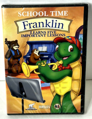 School Time Franklin Learns Five Important Lessons DVD 2008 SEALED Family Film