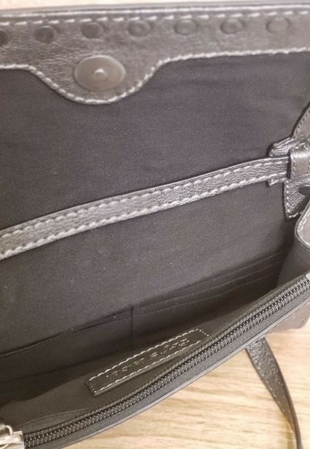 frye & co. - Leder Deko Umhängetasche - Phönix - Zinngrau - Bild 7 von 8