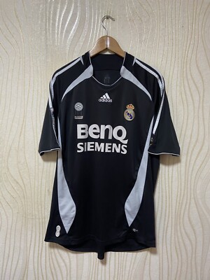 REAL MADRID 2006 2007 AWAY SHIRT JERSEY ADIDAS 060819 sz L REAL MADRID 2006 2007 AWAY SHIRT JERSEY ADIDAS 060819 sz L