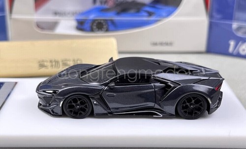 VMB 1:64 Scale Grey FY Fenyr SuperSport Racing Car Model Diecast Resin - Picture 6 of 9