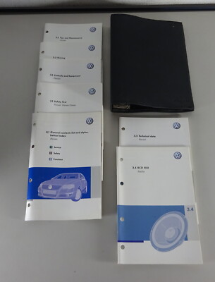 Owner's Manual/Handbook + Wallet VW Passat B6 Type 3C from 05/2006
