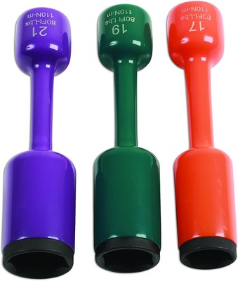 Laser Tools LAS6679 6679 Wheel Nut Torsi Socket Set 3pc