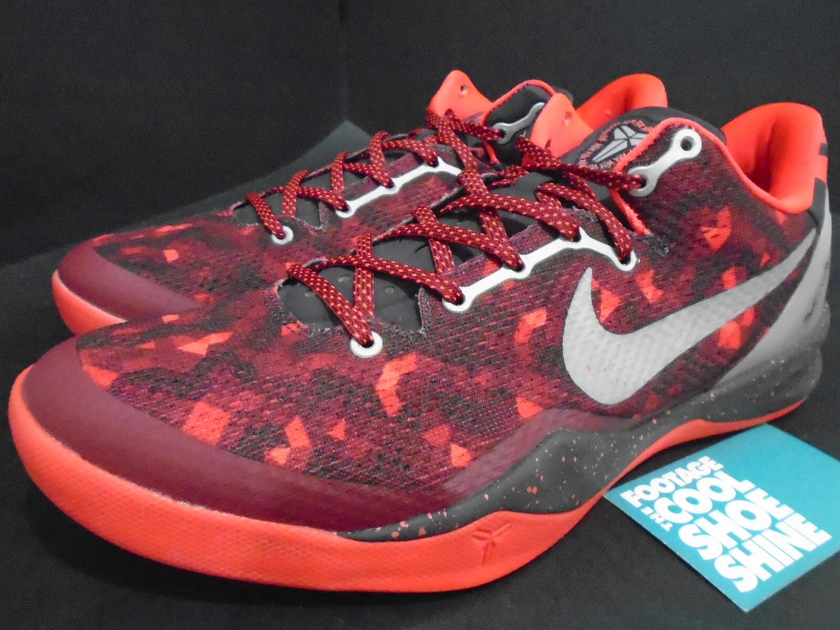 NIKE ZOOM KOBE VIII 8 SYSTEM YEAR OF THE SNAKE YOTS CAMO PORT WINE