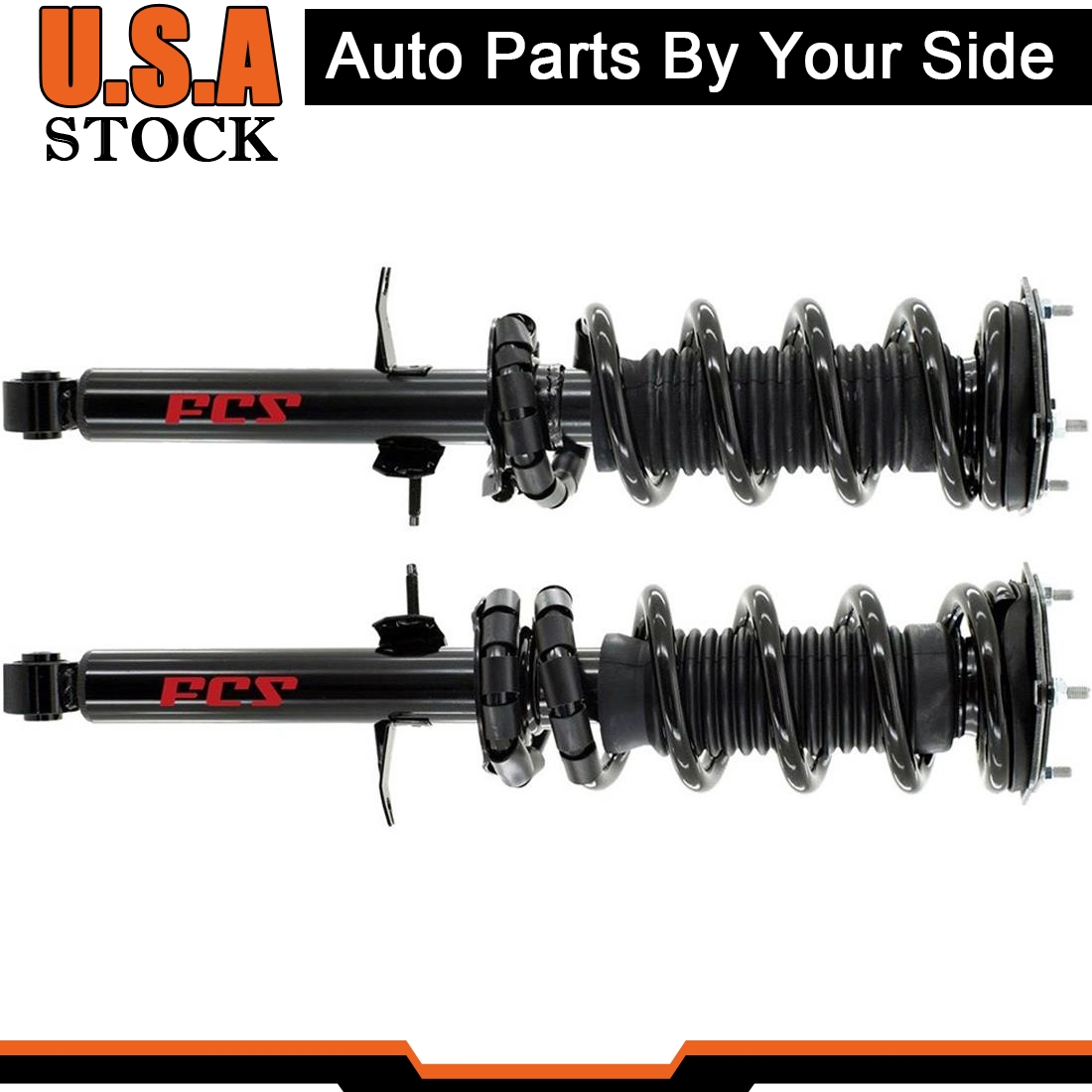 Front Struts & Sway Bar For 2009-2013 Infiniti G37 Convertible_