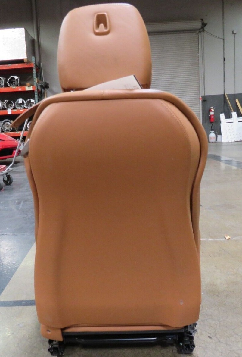 Ferrari California, LH, Left, Front Seat, Tan, Dented Leather, Used 