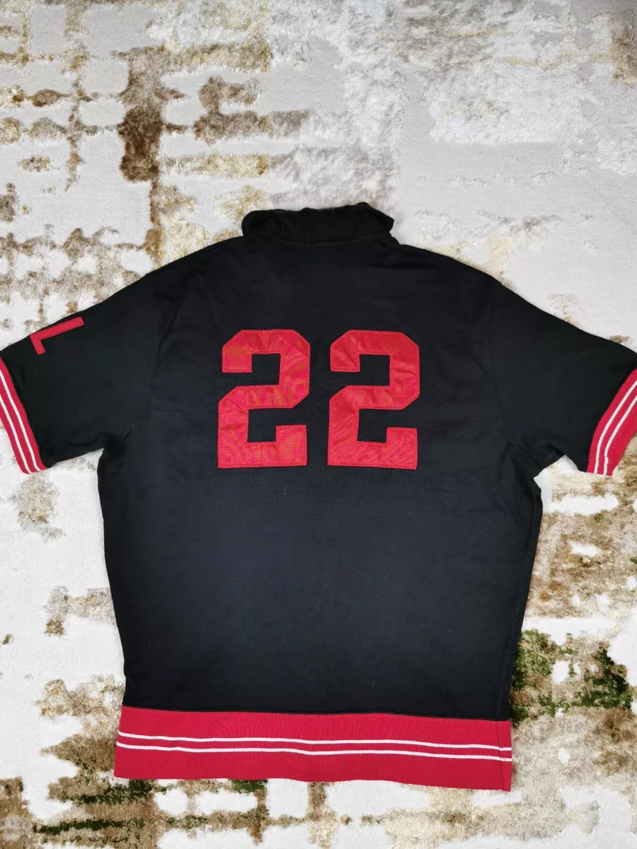Vintage Polo Sport Ralph Lauren Baseball All Sewn Jersey Rare