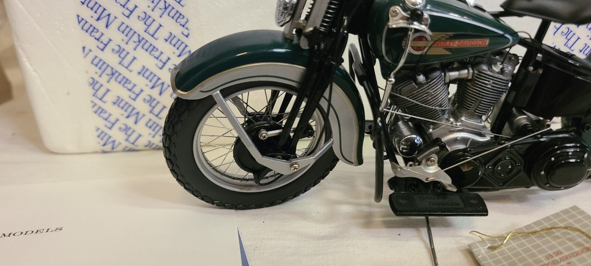 1936 Harley-Davidson EL Knucklehead Motorcycle Franklin Mint 1936 Harley-Davidson EL Knucklehead Motorcycle Franklin Mint