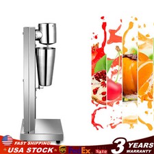 Commercial Milkshake Mixer Milk Shake Machine 180W Milkshake Maker Stainless