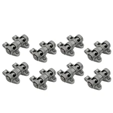 for Chevy SBC 350 1.6 Ratio 3/8" Shaft Mount Stainless Steel Rocker Arm Set