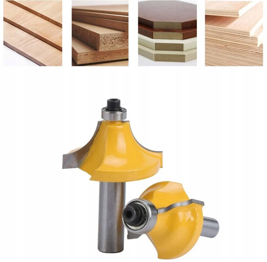 Fräsersatz Holz Oberfräse Holzfräser 35 Tlg. Fräser 8mm Nutfräser Abrundfräser - Bild 4 von 4