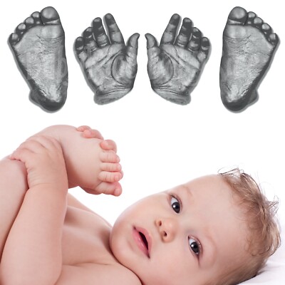 New Newborn Baby Gift 3D Casting Hand Feet Cast Handprint