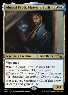MTG Murders at Karlov Manor M Alquist Proft, Master Sleuth #0185