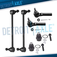 Front Sway Bars Lower Ball Joints Outer Tie Rod Ends for Caliber Compass Patriot