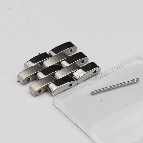 Bracelet ceinture montre homme Gucci authentique 2 maillons 5500M pièces argent 18 mm