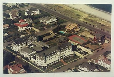 THE WARREN HOTEL, SPRING LAKE BEACH N.J., An Elegant Oceanside Hotel Post Card