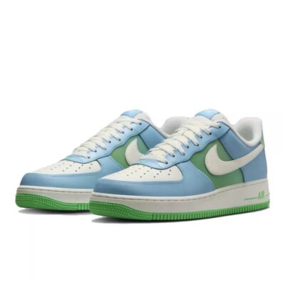 Mens 14 - Nike Air Force 1 '07 Low Aquarius Blue Green Shock Vapor