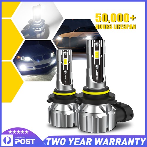 AUXITO 2x HB4 9006 Led Headlight Bulbs High/Low Beam 6500K White Replace Halogen