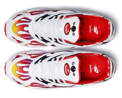 Size 9 - Supreme x Nike Zoom Streak Spectrum Plus Habanero Red for