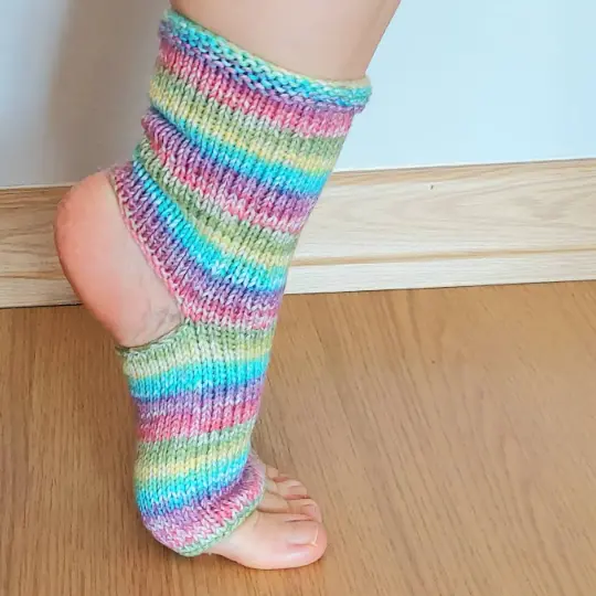 yoga socks, colorful socks, flip flop socks, crochet socks, dance socks,  cotton